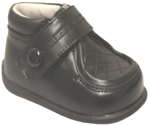 Girls Dress Shoes W Button (0055707) Black